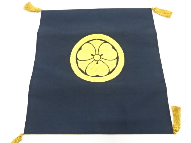  アンティーク　綴れ　笠松模様織り出し帛紗